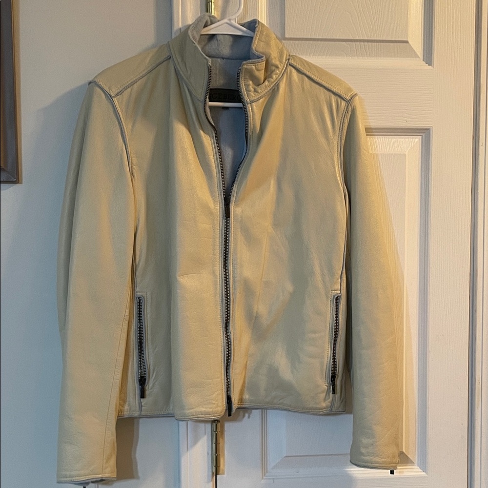 Vintage Iceberg 100% Pelle Leather Jacket